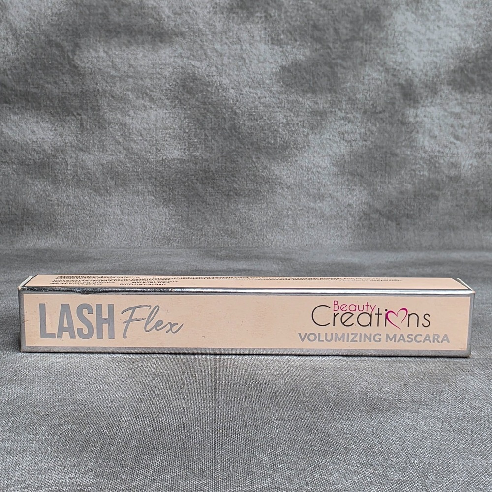 Beauty Creations Lash Flex Volumizing Mascara- Jet Black EM02, 0.28 oz